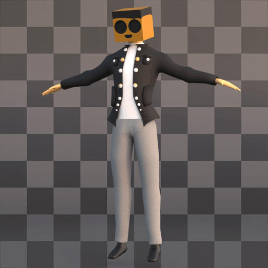 Model of Myself as a game character